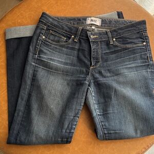 Paige Women's Dark Blue Jeans